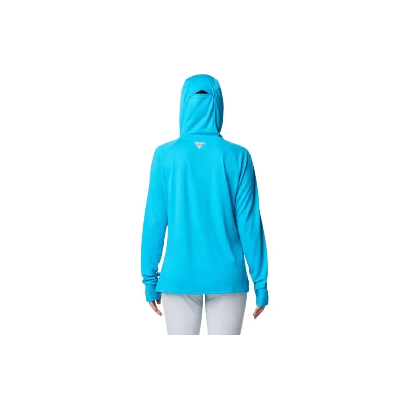 Columbia Women's PFG Solar Stream™ Elite Hoodie Sweatshirt Women's Ocean Blue-1
