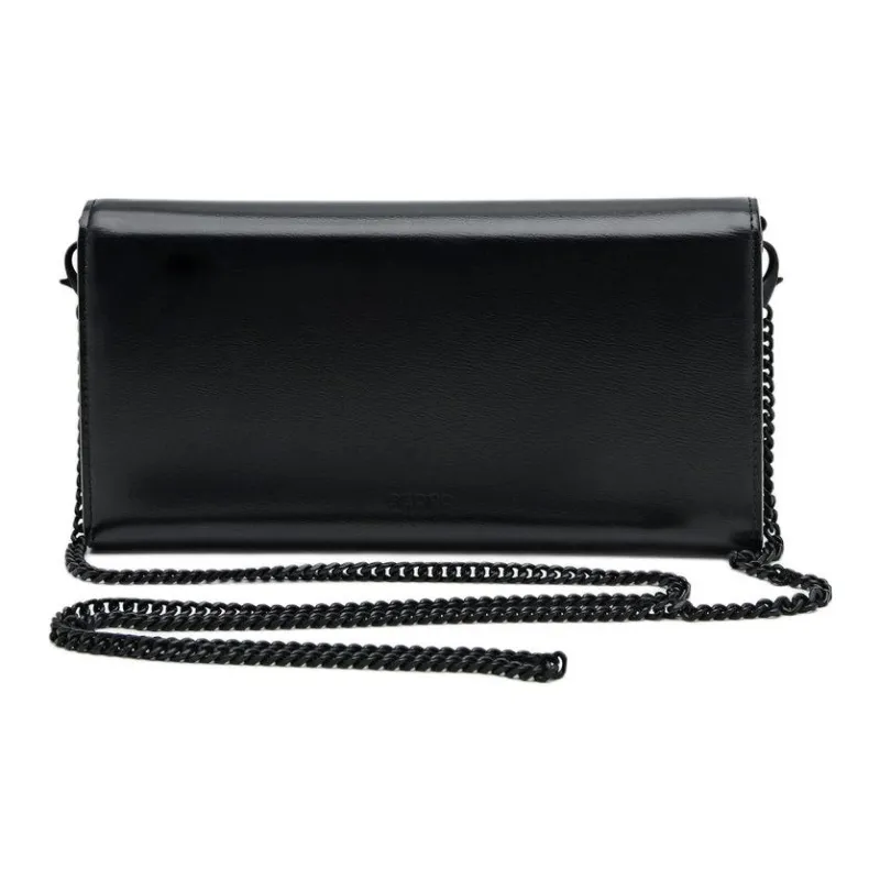 PEDRO Calfskin Wallet Women's Black-2