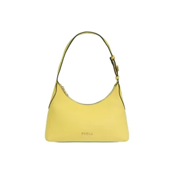Furla Leather Handbag, Shoulder Bag Women's Yellow