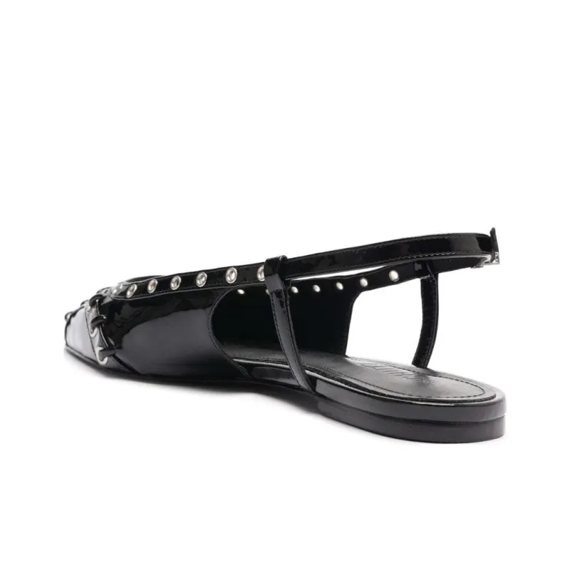 Schutz Ruth Casual Single Shoes Women's Black-3