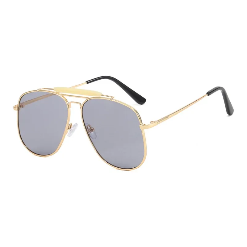 NOME Metal Irregular Shape Sunglasses Unisex-2