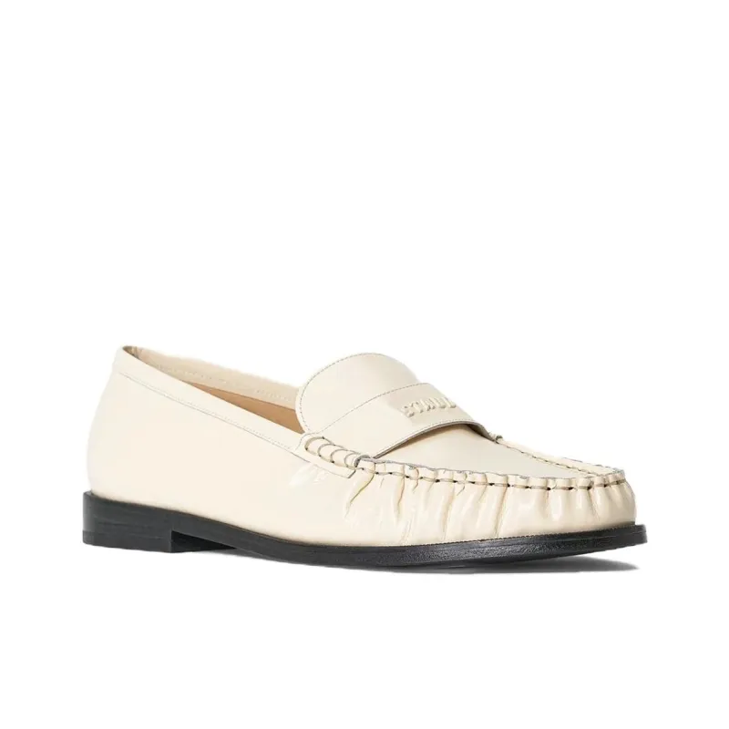 Staud Loulou Loafers Women's Beige-2