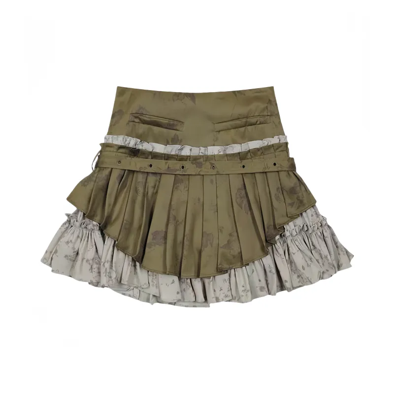 FOCOS STUDIO Casual Short Skirts Women's-1