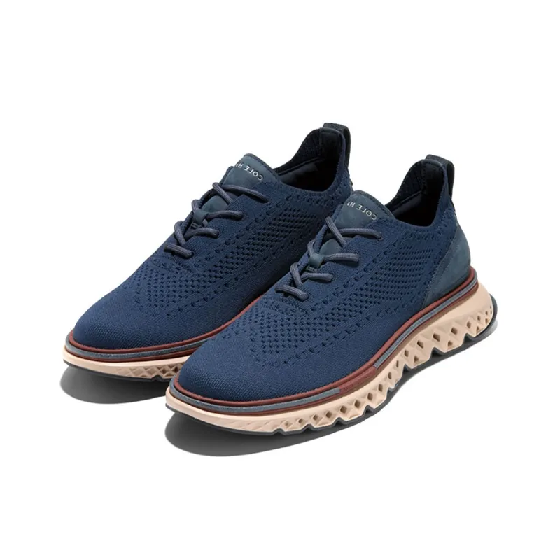 COLE HAAN Shock Absorbers Rebound Lightweight Low Top Casual Shoes Men's Blue-1
