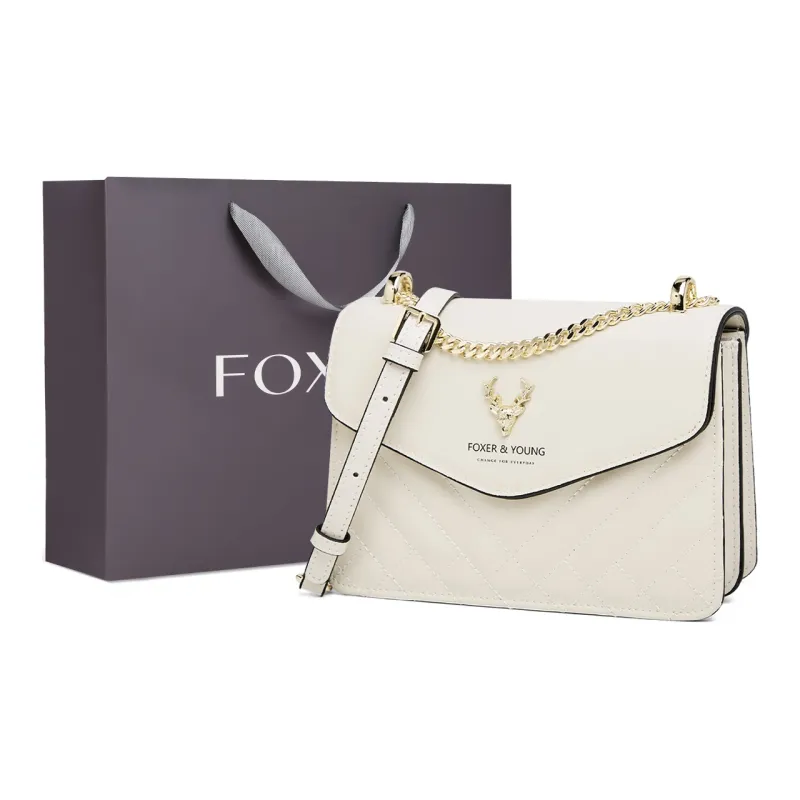 FOXER Shoulder Bags Apricot-0