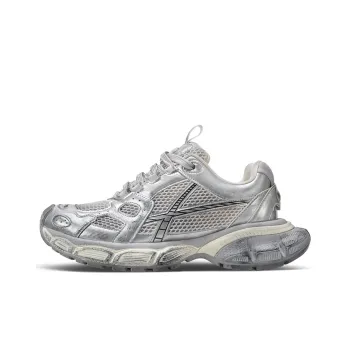 HART DAVIS X103 Series Chunky Sneakers Unisex Low Top Silver
