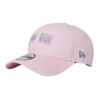 New Era Cotton Baseball Caps Unisex Pink/Denim Blue/Khaki