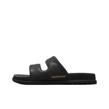 Lululemon Restfeel Slide Slip-Resistant Abrasion-Resistant Slide Slippers Women's Graphite Gray