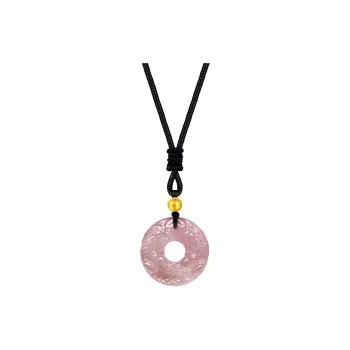 LOVING Obsidian Jade Necklaces Unisex