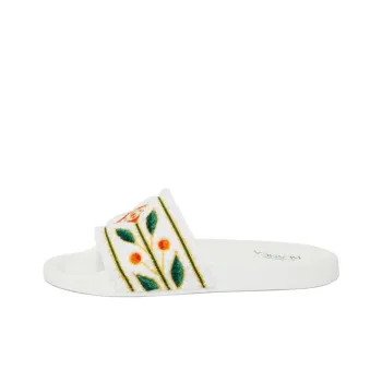 CASABLANCA Slide Slippers Men's White