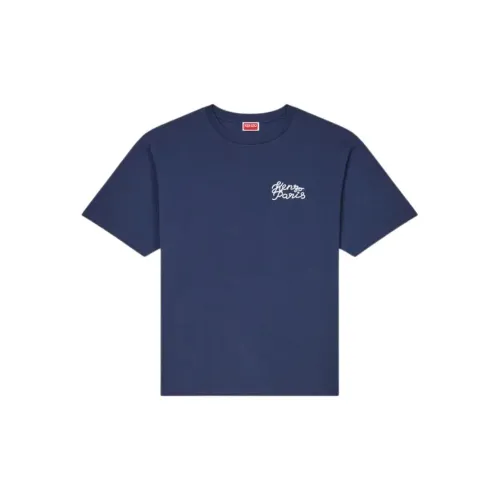 KENZO T-Shirts Unisex Midnight Blue