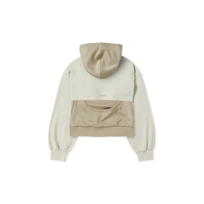 NERDY Sweatshirt Set Women's Beige-1