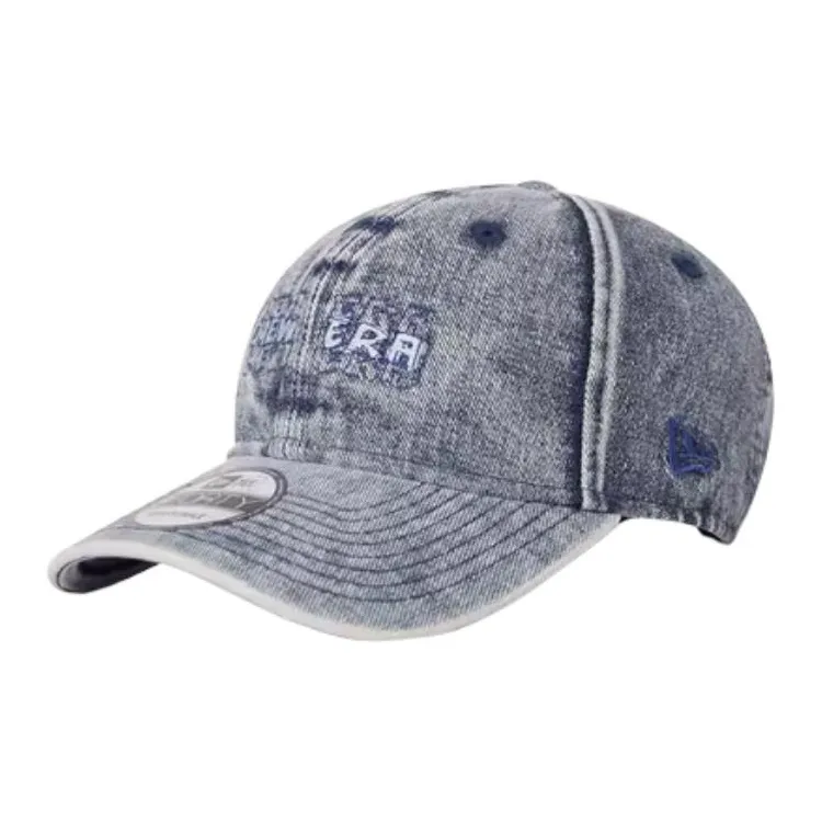 New Era Cotton Baseball Caps Unisex Pink/Denim Blue/Khaki-1