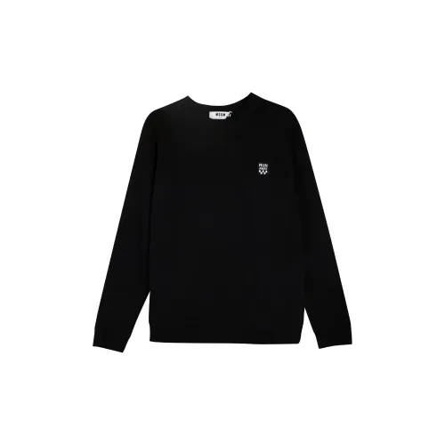 MSGM Sweatshirts Unisex Black