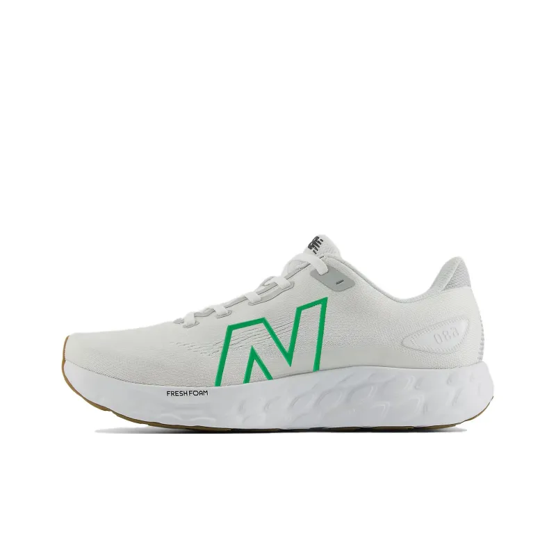 New Balance Fresh Foam 680v8 White Brighton Grey Kelly Green-0