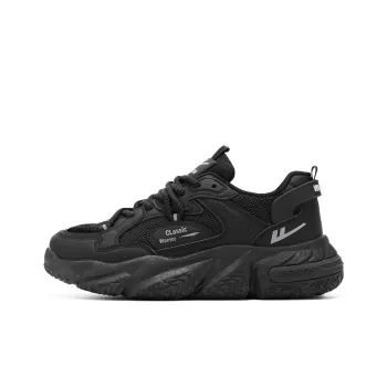 Warrior Platform Sports Shoes Height Enhancing Wear Resistant Lightweight Breathable Low Top Chunky Sneakers Unisex
