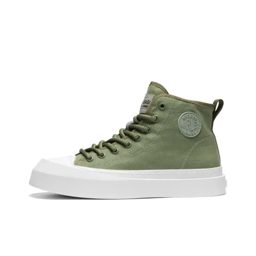 ENRICO COVERI Canvas Shoes Men High-Top