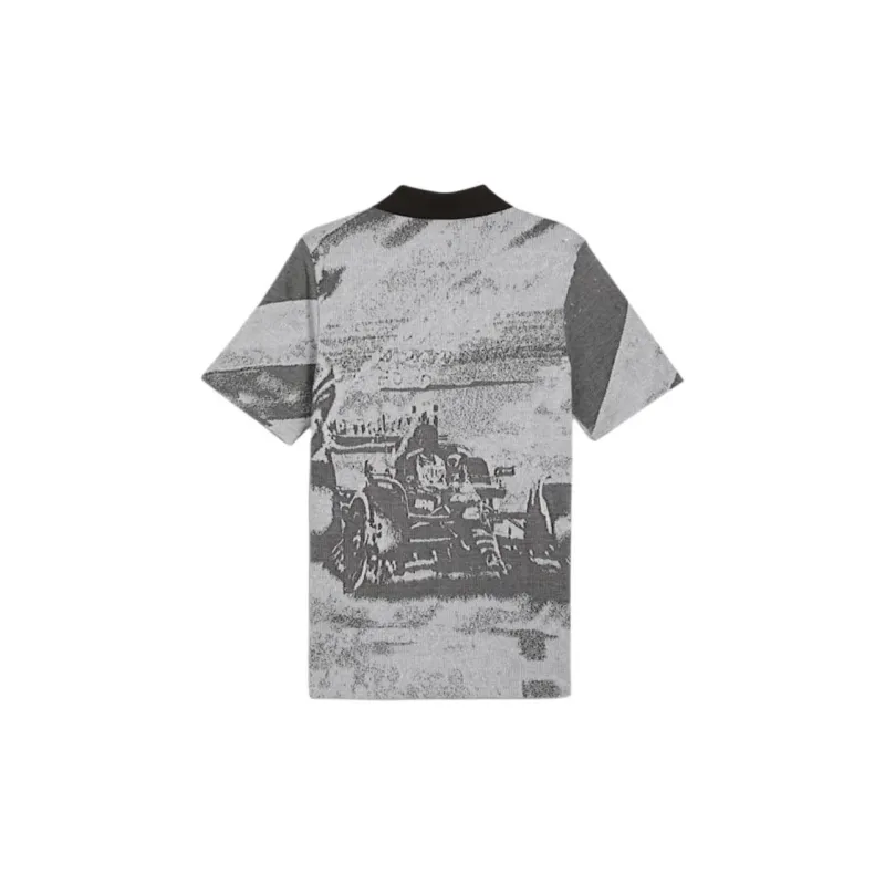 PUMA Mercedes-AMG Petronas F1® Men's Jacquard Polo-1