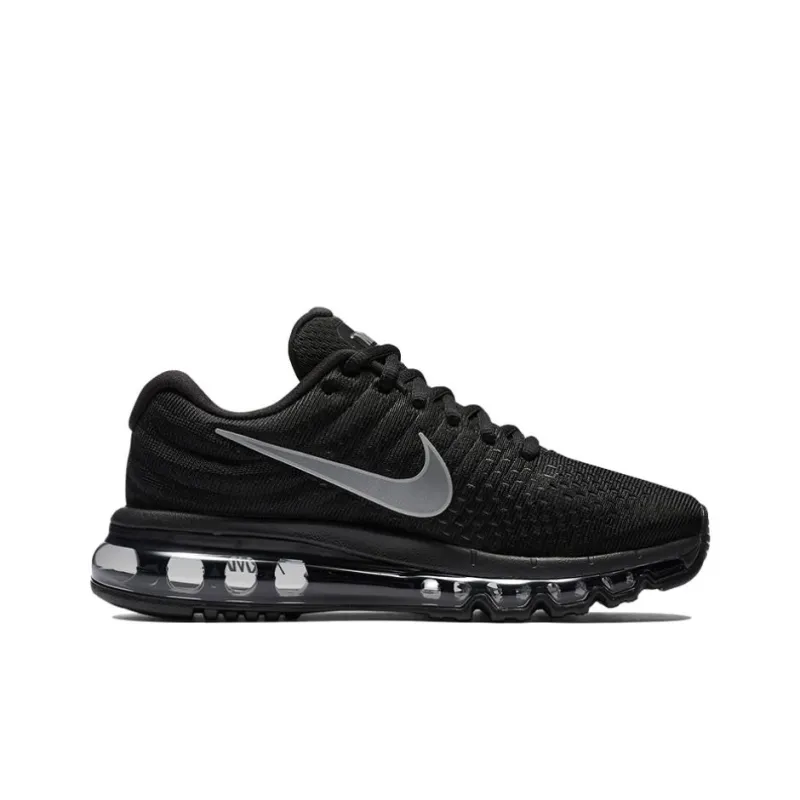 Nike Air Max 2017 Low Top Casual Running Shoes Women's Black Gray-1