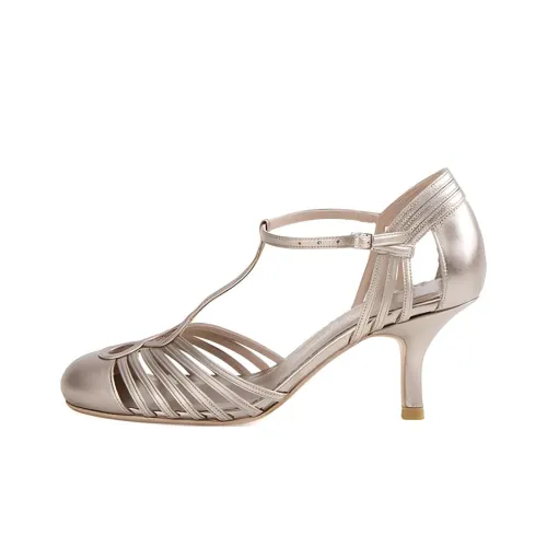 Sarah Chofakian High Heels Women's Champagne