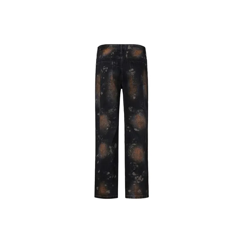 GTRG Jeans Unisex Dirty Mud Black-1