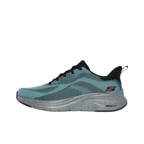 Skechers Vapor Foam Running Shoes Men Low-Top Cyan