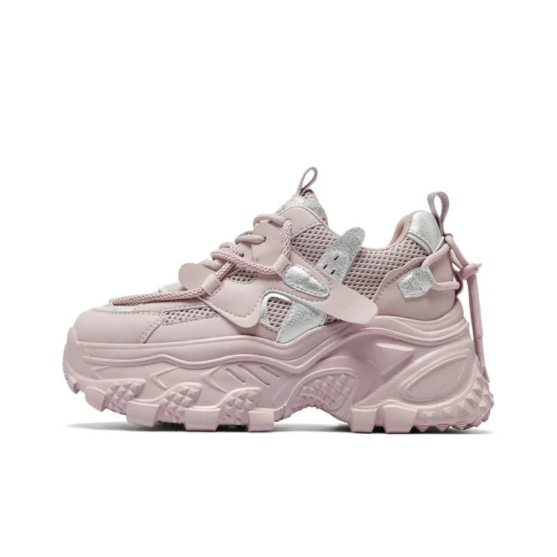 HARSON Wear-Resistant Slip-Resistant Low-Top Chunky Sneakers Women's-14
