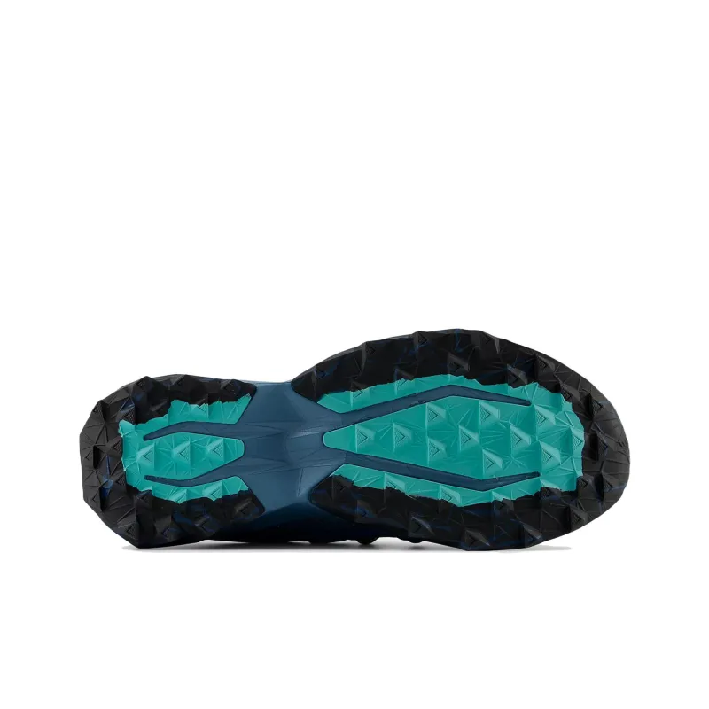 New Balance NB Tektrel Anti Slip Wear Resistant Low Top Trail Running Shoes Men's Blue Green-4