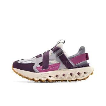 COLE HAAN Cushioning Wear Resistant Support Height Increasing Low Top Chunky Sneakers Women's Medium Purple