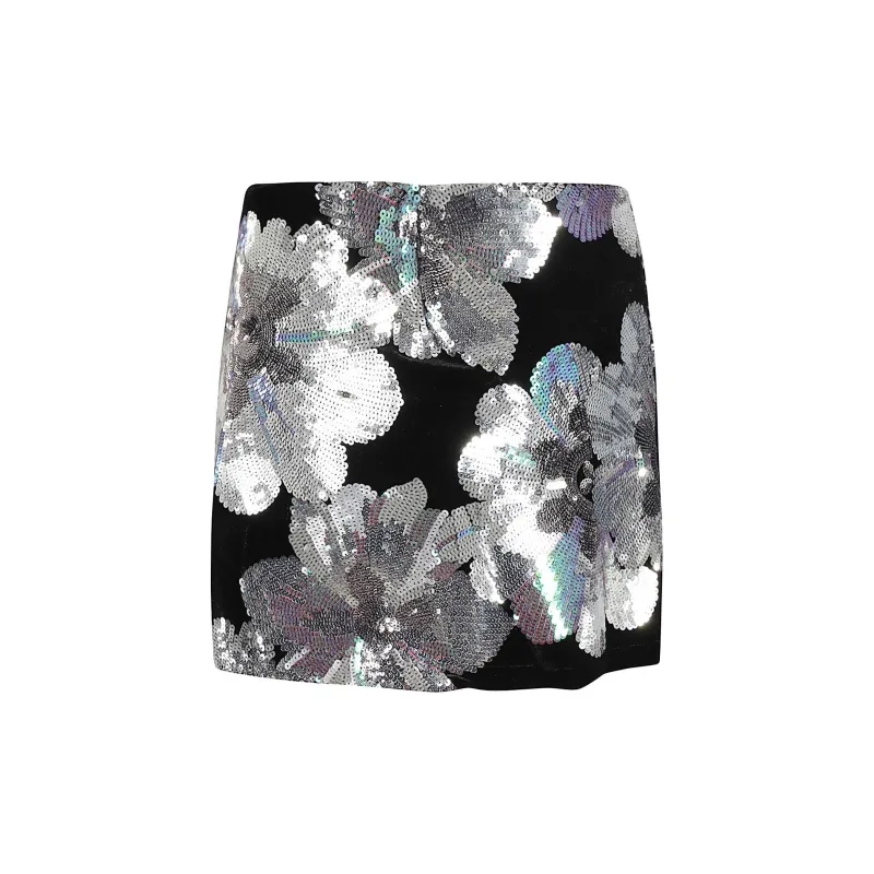 SABINA MUSAYEV Casual Short Skirts Women's Black-1