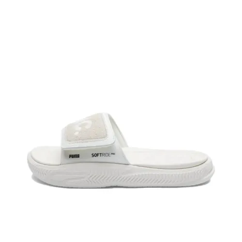 PUMA Slide Slippers Men White