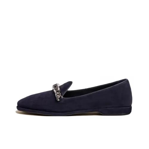 MIU MIU Loafers Women's Dark Blue