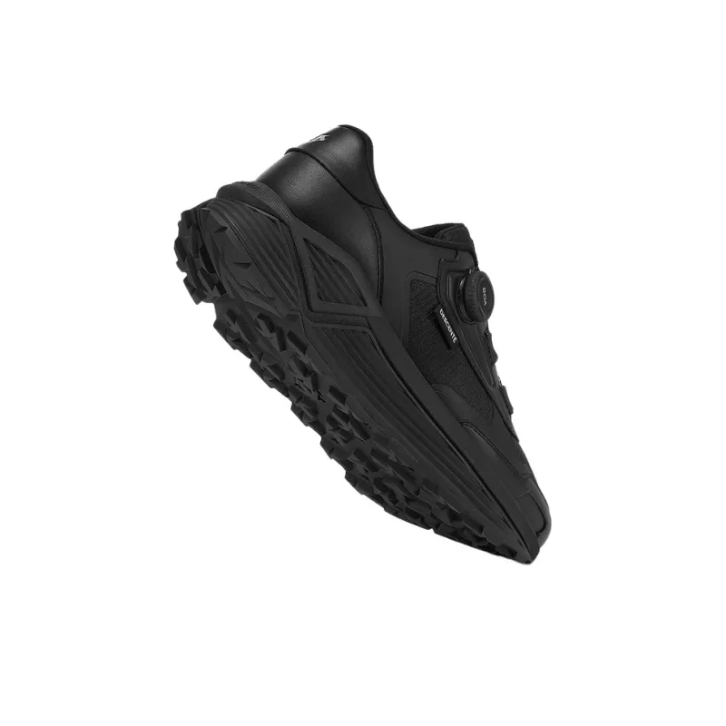 DESCENTE Dualis Knit DUALIS Series, Urban Commuting Abrasion Resistant Low Top Casual Shoes Men's Black-2