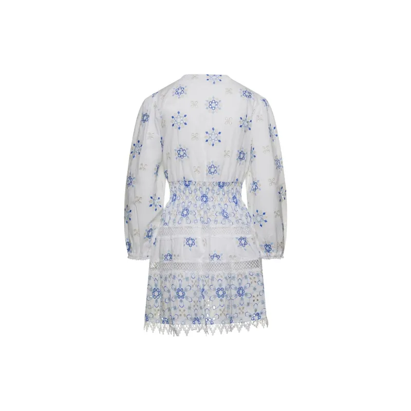 TEMPTATION Long Sleeved Dresses Women's White-1