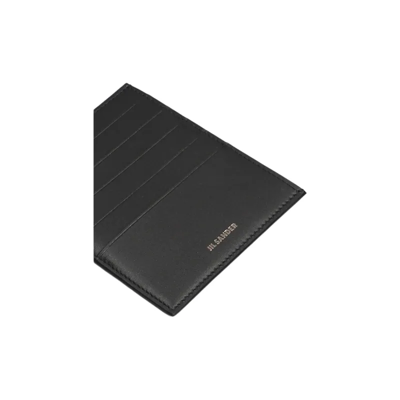 JIL SANDER Logo Stamp Card Holder-3