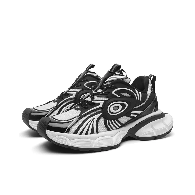 RBV Anti-Slip And Wear-Resistant Lightweight Low-Top Chunky Sneakers Unisex-17