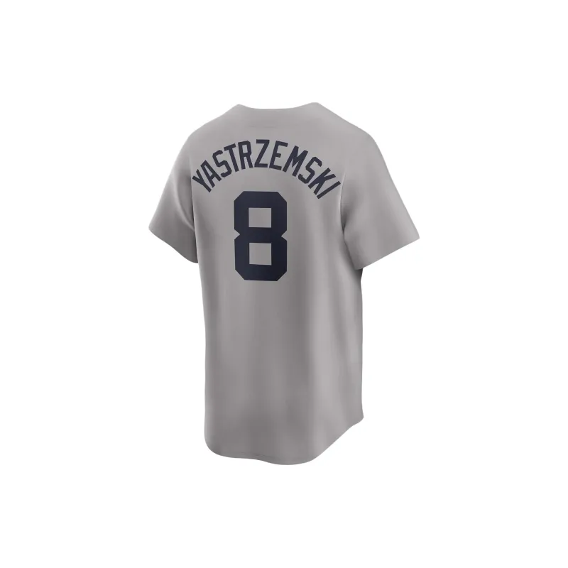 Nike Carl Yastrzemski Boston Red Sox Cooperstown Men's Nike Dri FIT Adv Mlb Limited Jersey-1