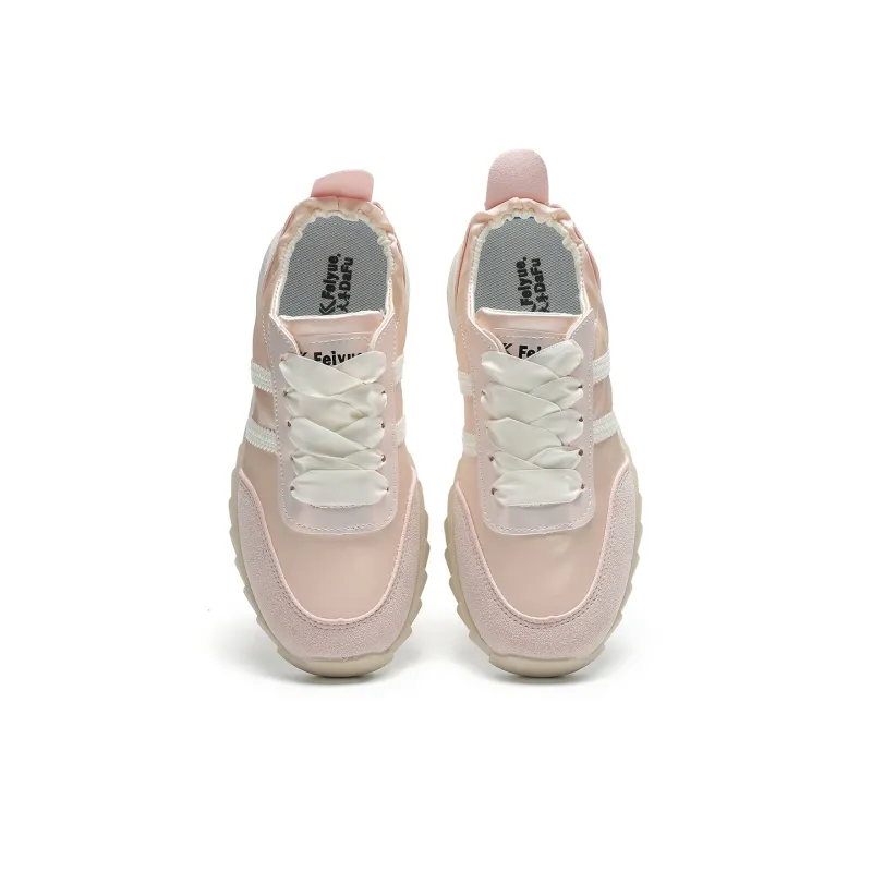 Feiyue German Army Trainers Cortez Shoes Abrasion Resistant Breathable Low Top Casual Shoes, Skateboard Shoes Women's-2