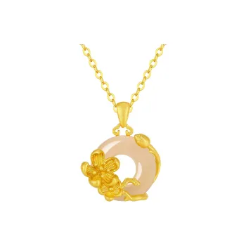 MAMADESHOUHU Chalcedony Jade Necklaces Women's