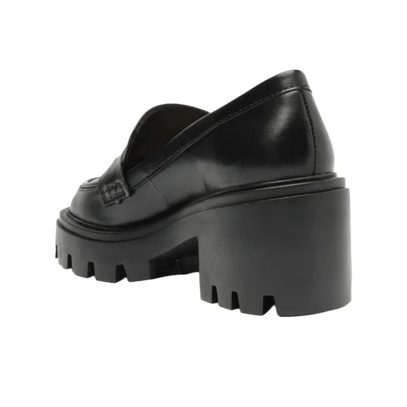 Schutz Viola Loafers 7.3cm Women's Black-3