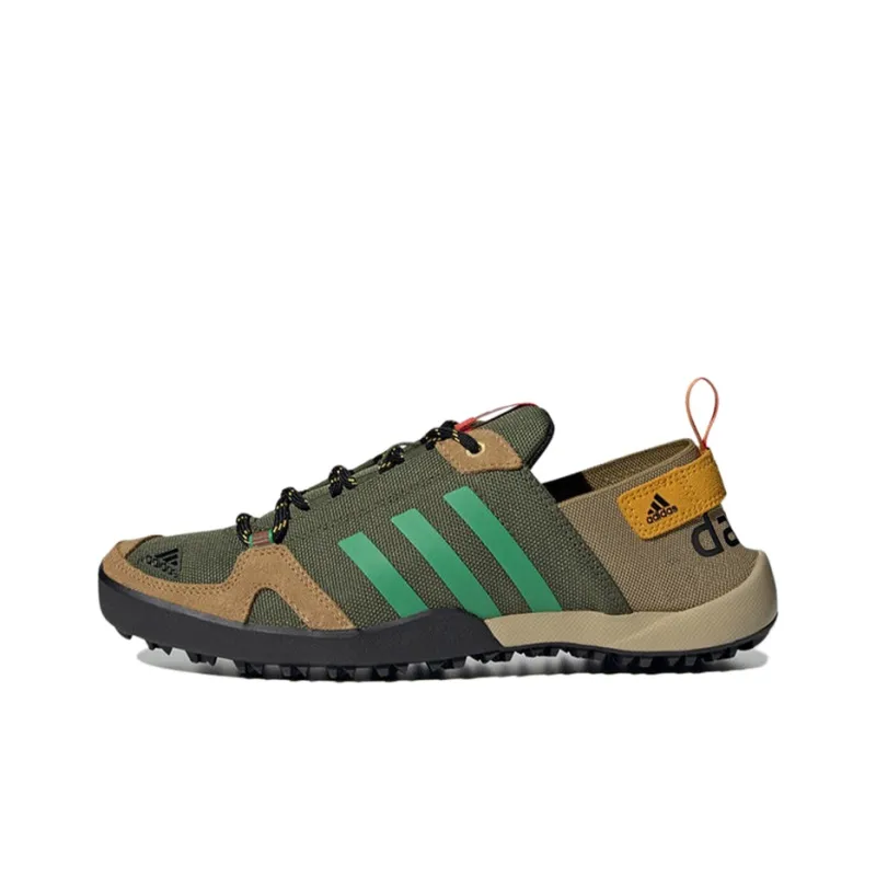 Adidas Terrex Daroga Hiking / Trekking Shoes Unisex Low Top Green/Yellow-0