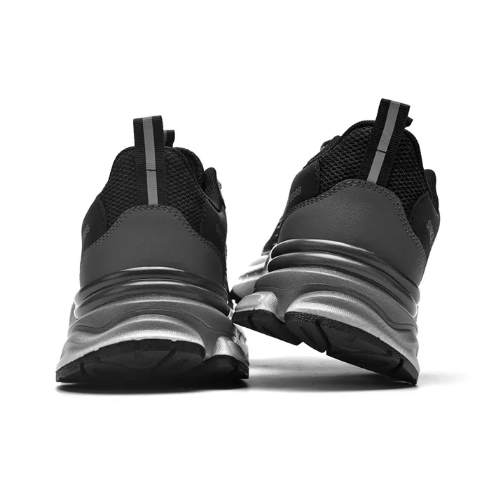 AOKANG Chunky Sneakers Men Low Top Black, Gray-4