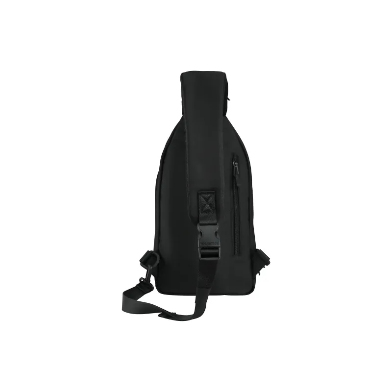 BACKSTAGE Fabric Small Crossbody Bag Sling Bag Crossbody Bag Regular Men's Black/Dark Blue-2