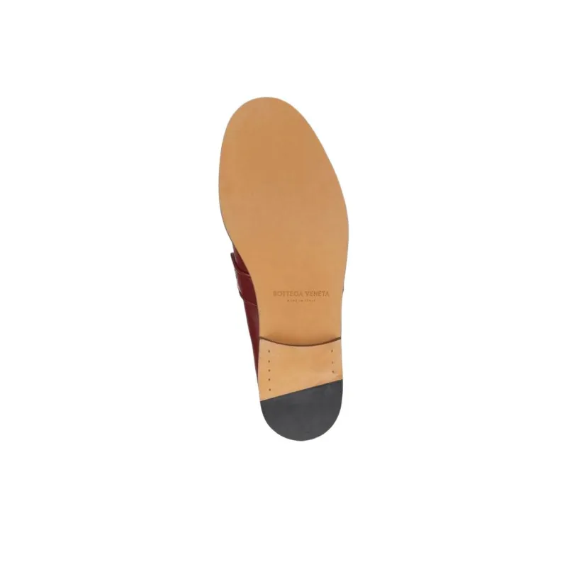 Bottega Veneta Astaire Loafers Women's Red-5