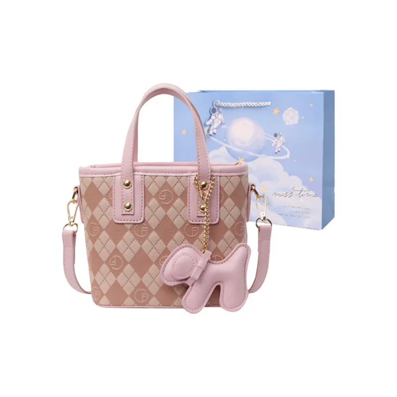 Duoluplo Doron Paul PU Crossbody One Shoulder Handbag Women's Multicolor-0