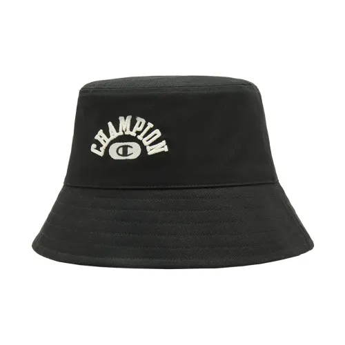 Champion Cotton Bucket Hats Unisex Black