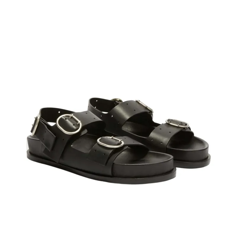 JIL SANDER Strap Sandals Men's Black-2