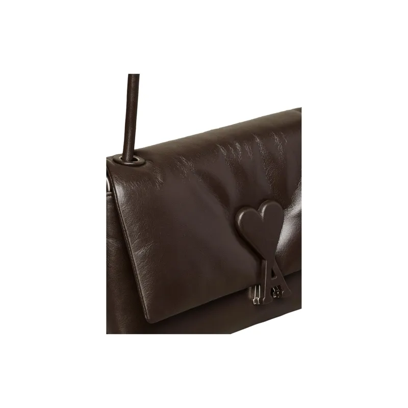 AMIPARIS Voulez-Vous Leather Shoulder Bag-3
