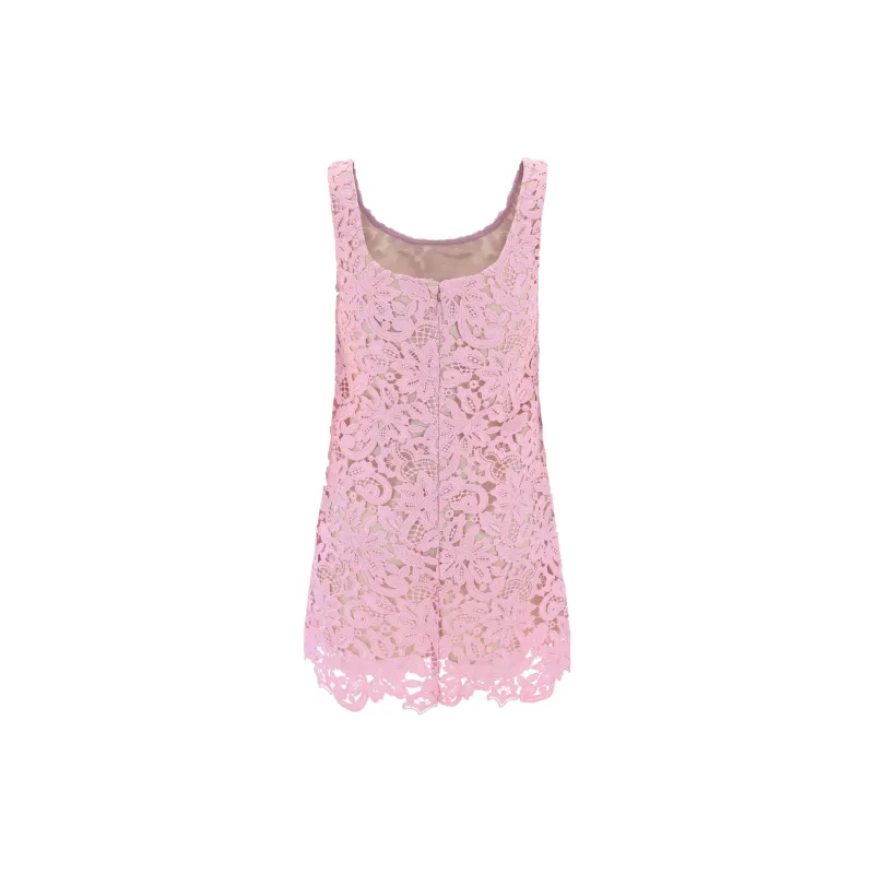 Self portrait Floral Lace Mini Dress-1