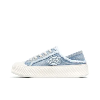 Dickies Low Top Canvas Shoes Unisex Washed Blue